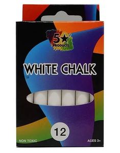 Chalk - White 12pc