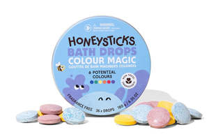 Crayons Pastels: Honeysticks Bath Colour Drops 36pc