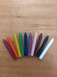 Crayons Pastels: NZ Crayons Wax Unwrapped Single Colour 10pc