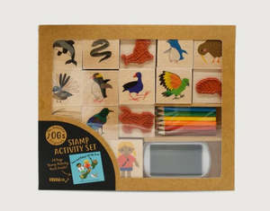 Stamps Ink Pads: Tane & Ruby's NZ Tiki Tour Stamp Kit - Moana Road