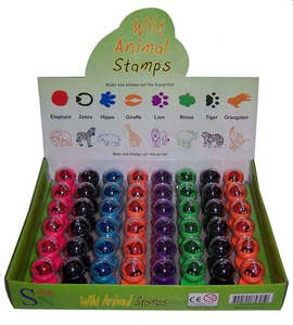 Stamps Ink Pads: Stamps Wild Animal