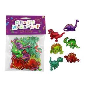Stickers: Soft Stickers - Dinosaurs 36pc