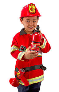Family Dramatic: Fire Chief Role Play Costume Set - Melissa & Doug