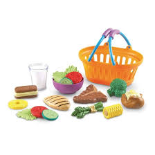 Family Dramatic: New Sprouts Dinner Foods Basket - Learning Resources