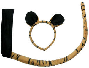 Animal Dressups: Tiger Ears and Tail - Gollygo