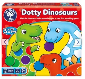 Matching Memory: Dotty Dinosaurs - Orchard