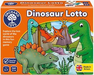 Matching Memory: Dinosaur Lotto - Orchard Toys