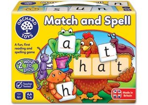 Literacy: Match & Spell - Orchard Toys