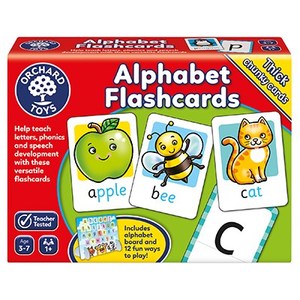 Literacy: Alphabet Flashcards - Orchard Toys