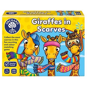 Giraffes in Scarves Game - Orchard Toys