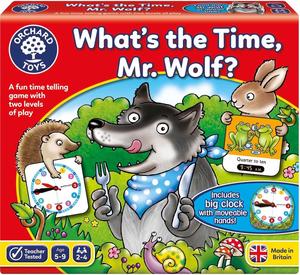 Numeracy: What's the Time Mr Wolf? Game - Orchard