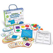Numeracy: First Grade Geometry 128pc - Learning Resources