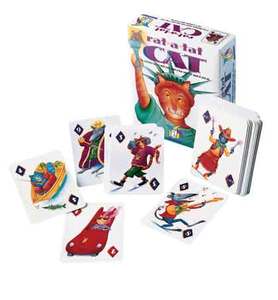 Rat a Tat Cat card game - Gamewright