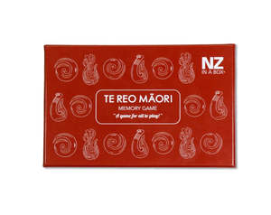Memory Game - Te Reo Māori - NZ in a Box