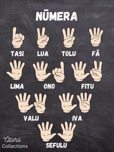 Posters Placemats: Numera A3 Poster - Otiora Collections