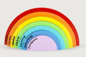 Puzzles Maori: Te Reo Rainbow Blocks - Moana Rd