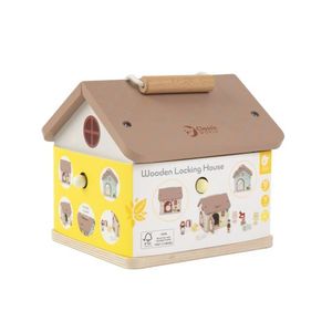 Play Extensions Manipulative Materials: Wooden Locking House - Classic World