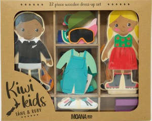 Magnetic Dress up - Tane & Ruby - Moana Rd