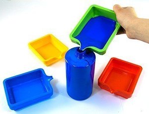 Sorting Matching Materials: Paint Saver Tray 4pc - Anthony Peters
