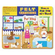 Felt Stories Sets: Felt Creations - Pet Shop