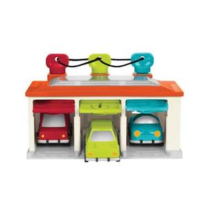 Interactive Open Ended: Three Car Garage - Battat