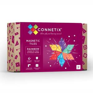 Rainbow Geometry Pack 30 pc - Connetix