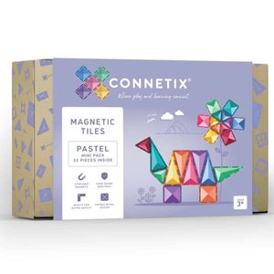 Pastel Mini Pack 32 pc - Connetix