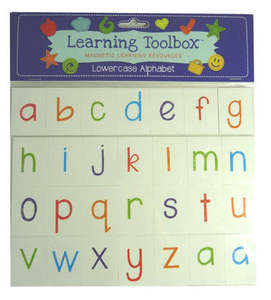 Magnetic Numbers Letters: Magnetic Alphabet Lowercase 56pc - Learning Toolbox