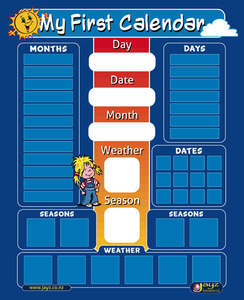 Magnetic Stories Sets: My First Calendar - Magnetic Chart