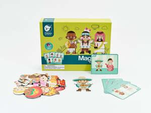 Magnetic Stories Sets: Magnetic People of the World - Classic World