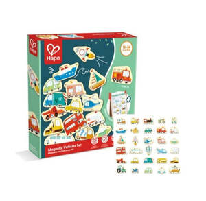 Magnetic Stories Sets: Magnetic Vehicles 30pc - Hape