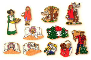 Magnetic Little Red Riding Hood (11p) - Miracle