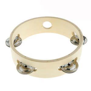 Movement Sound: Natural Wooden Headless Tamborine 15cm