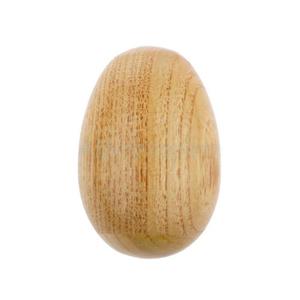 Pitch Instruments: Natural Wooden Egg Maraca (single)
