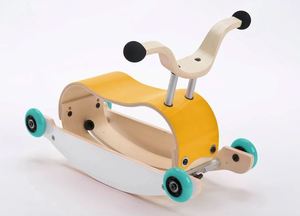 Ride Ons Individual: Wishbone Mini Flip - Green with yellow only