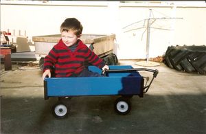 Ride-in Wagon (8" wheels)