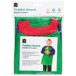 Paint Aprons: EC Paint apron small with sleeves Green