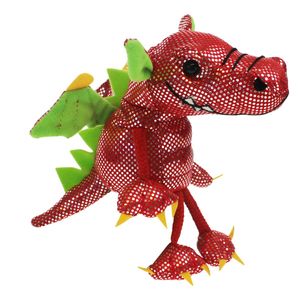 Puppets: Finger Puppet Red Dragon - The Puppet Company
