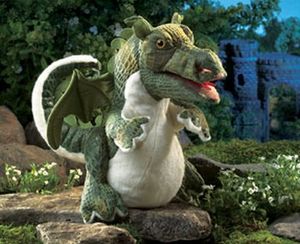 General Hand: Dragon Baby - Folkmanis