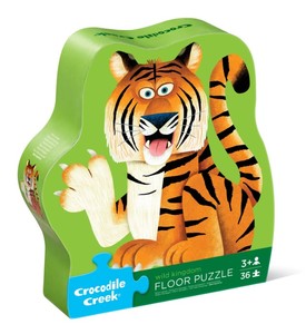Wild Kingdom Shaped Box Puzzle 36pc - Crocodile Creek