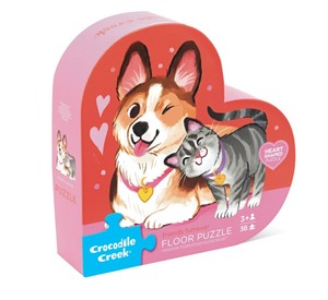 Friends Furrever Shaped Box Puzzle 36pc - Crocodile Creek