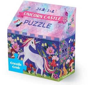 Unicorn Castle Puzzle 24pc - Crocodile Creek