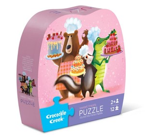 Up To 29 Pieces: Sweet Treats Puzzle 12pc - Crocodile Creek