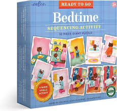 Up To 29 Pieces: Bedtime Sequencing Activity Puzzle - eeBoo