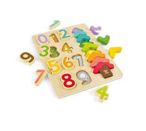 Colours & Numbers Puzzle - Hape
