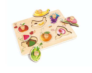 Fruit Layer Knob Puzzle - Hape