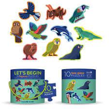 NZ Animals Starter Puzzle 10 x 2pc - Crocodile Creek