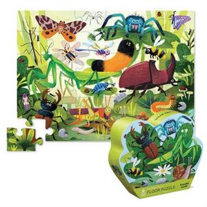Floor Co Operative: Backyard Bugs Shaped Box Puzzle 36pc - Crocodile Creek