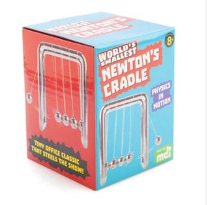 Sound Time Weight: Newton's Cradle - World's Smallest