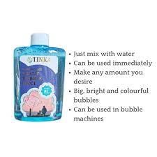 Air Water: Giant Bubble Juice Concentrate makes 7L - Tinka